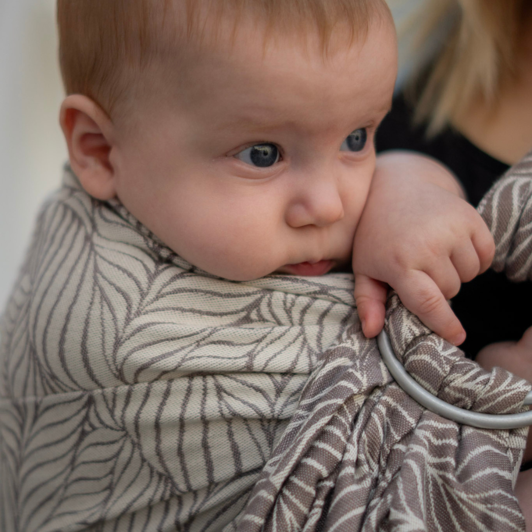 Hüfttrage Ring Sling - Lotte aus weichem Tencel