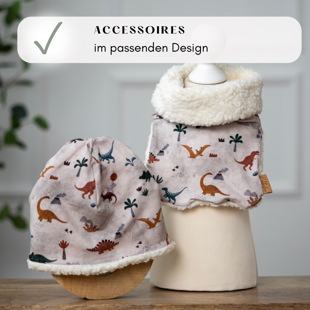 Wollwalk Overall mitwachselnd "Dino"