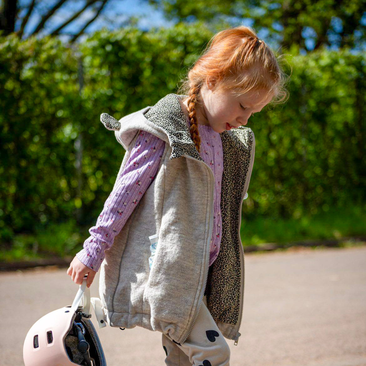 Merino-Weste mit Gummizug am Saum – schützt vor Zugluft und sitzt bequem