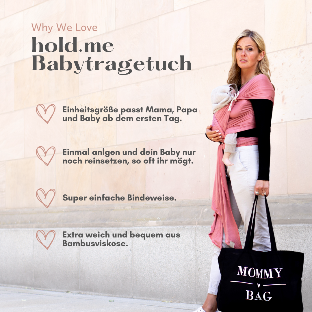 Elastisches Tragetuch für Frühchen – sanfte Unterstützung und Nähe wie im Mutterleib