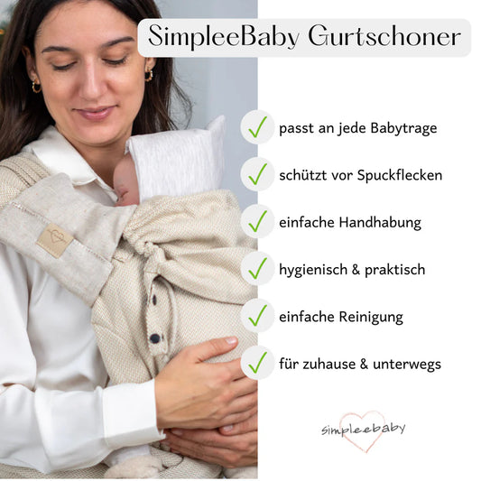 Gurtschoner - dunkles grau -