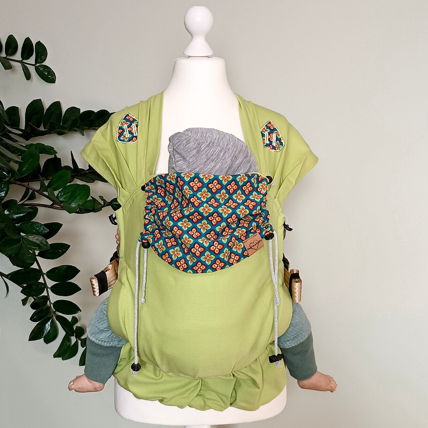 Click.it Toddler Size – ergonomische FullBuckle Babytrage ab 6 Monaten bis Kleinkindalter - gelb