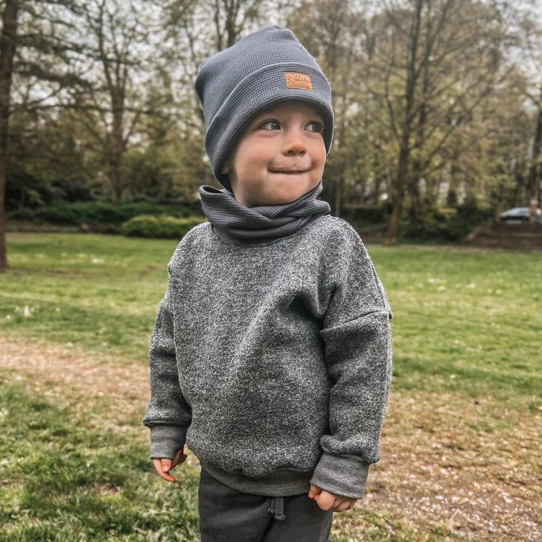 Kikkifax Oversize-Hoodie aus 100 % Merinowolle – atmungsaktiv & temperaturregulierend