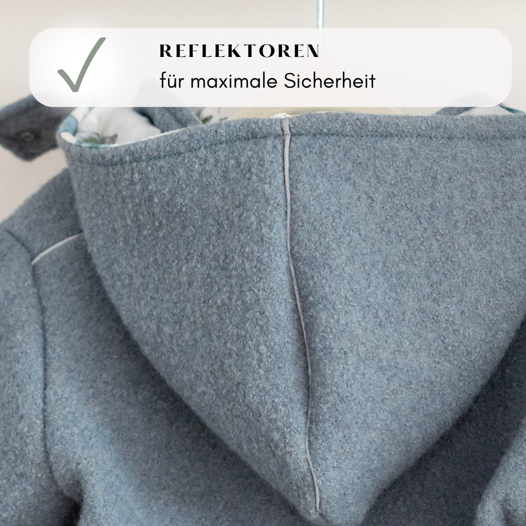 Wollwalk Overall mitwachselnd "mint - Schmetti"