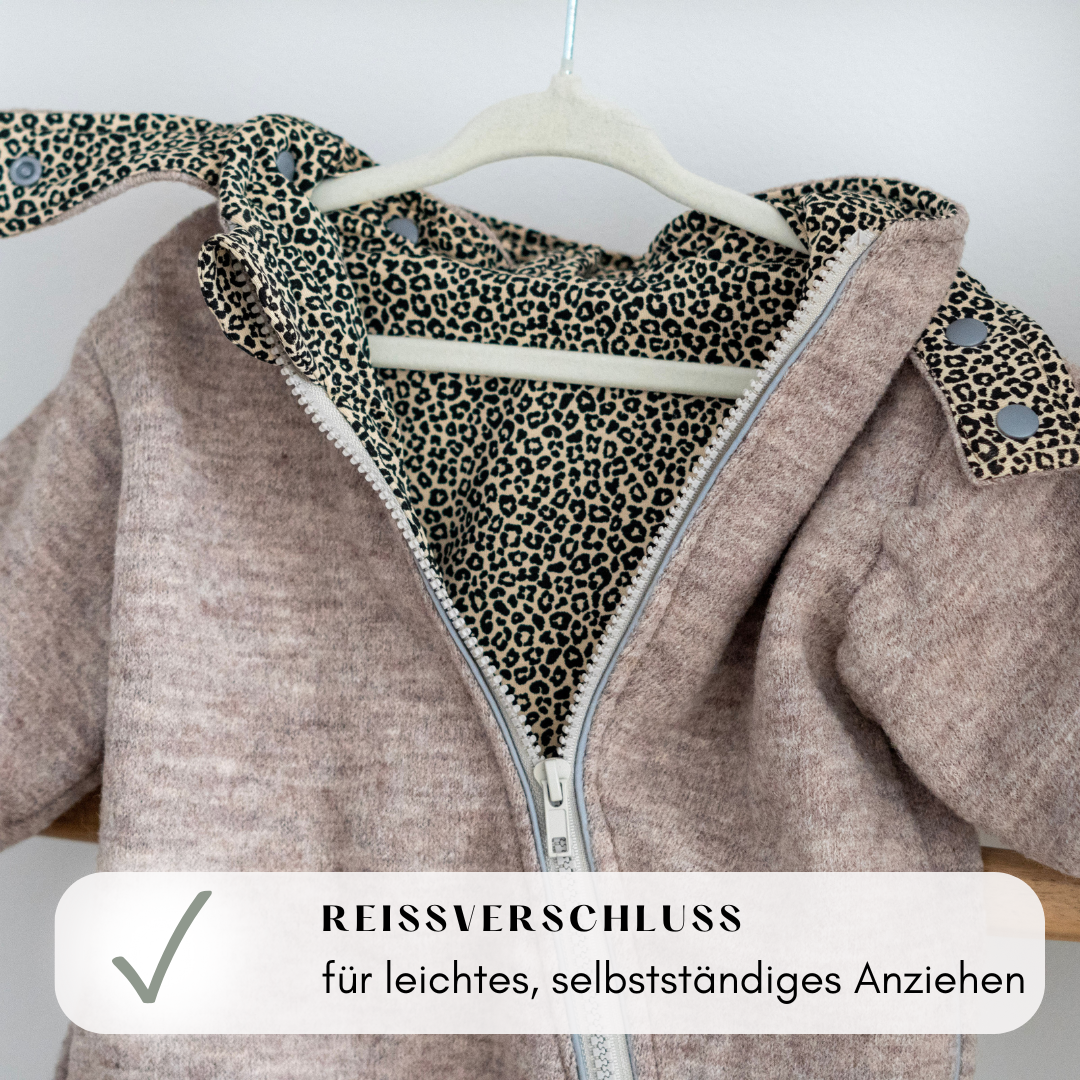 Wollwalk Overall mitwachselnd "Leo"