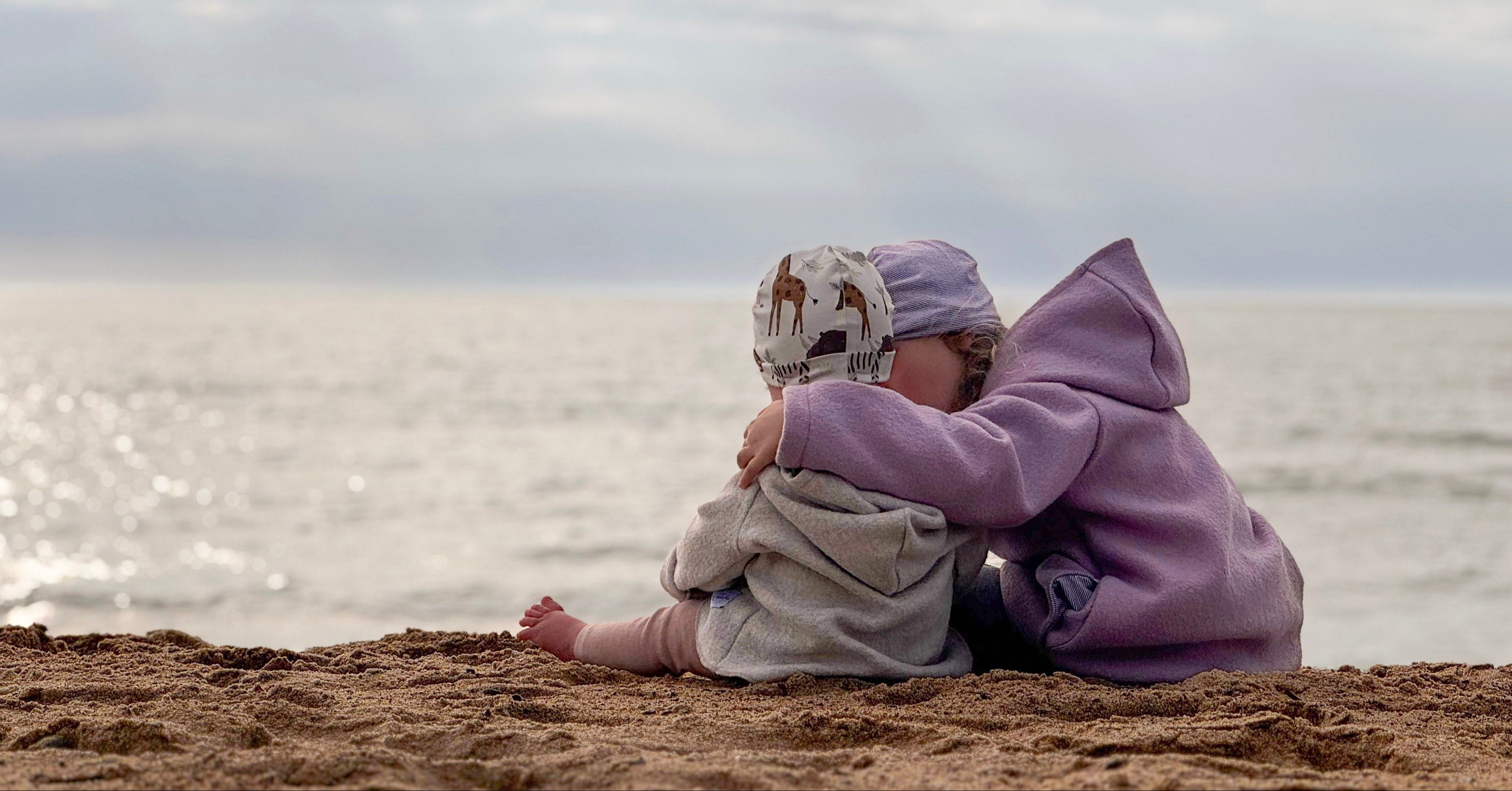 Kikkifax Wollwalkkleidung für nassen Sand am Strand