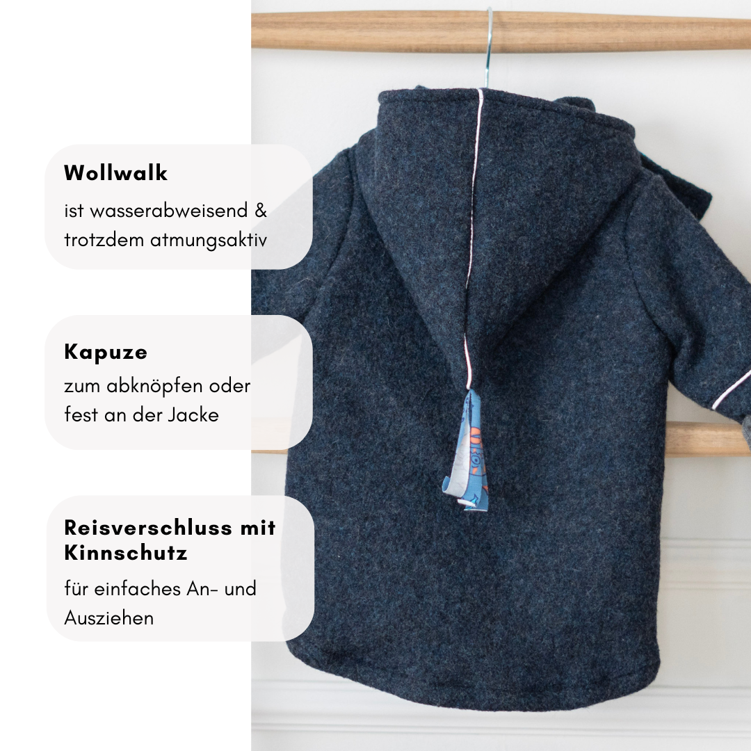 Wollwalk Jacke "Herr Krake"