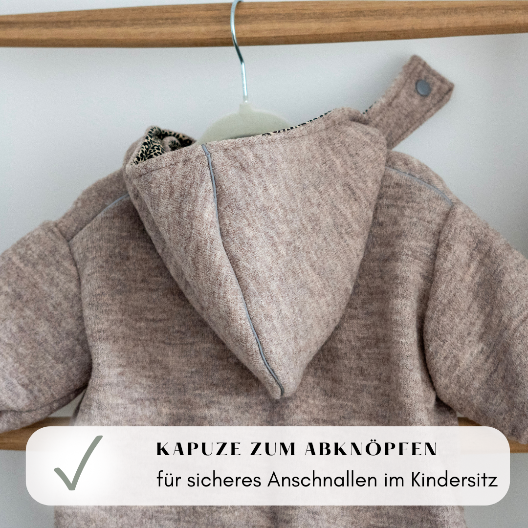 Wollwalk Overall mitwachselnd "Leo"