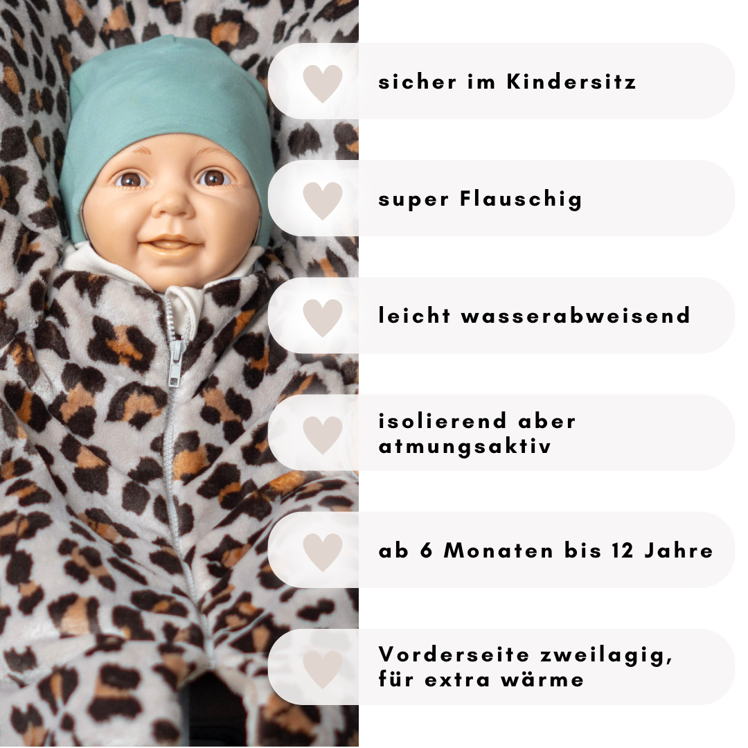 Kindersitzponcho "Leo"