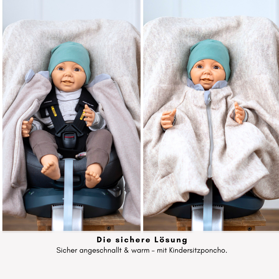 Kindersitzponcho Wollwalk "Light"