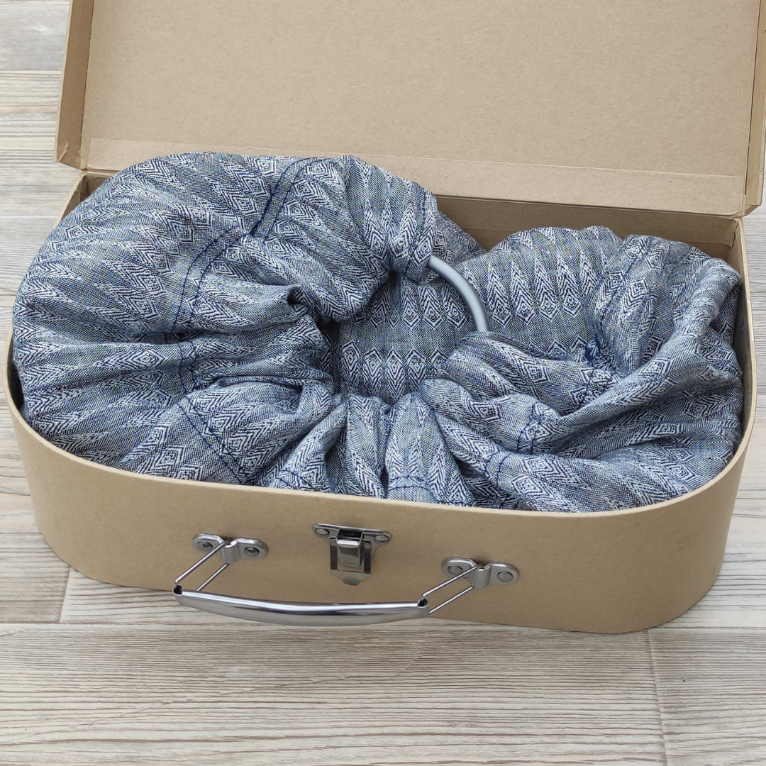 Ring Sling aus Leinen - FRANZISKA -