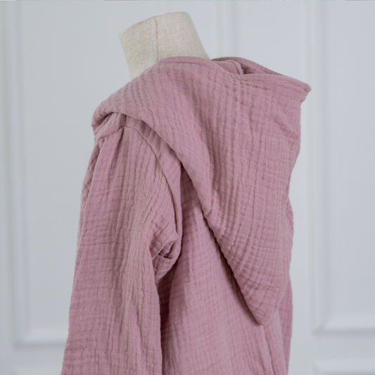Kikkifax Musselin-Jacke – Leicht, weich & perfekt für Frühling und Sommer (Kopie)