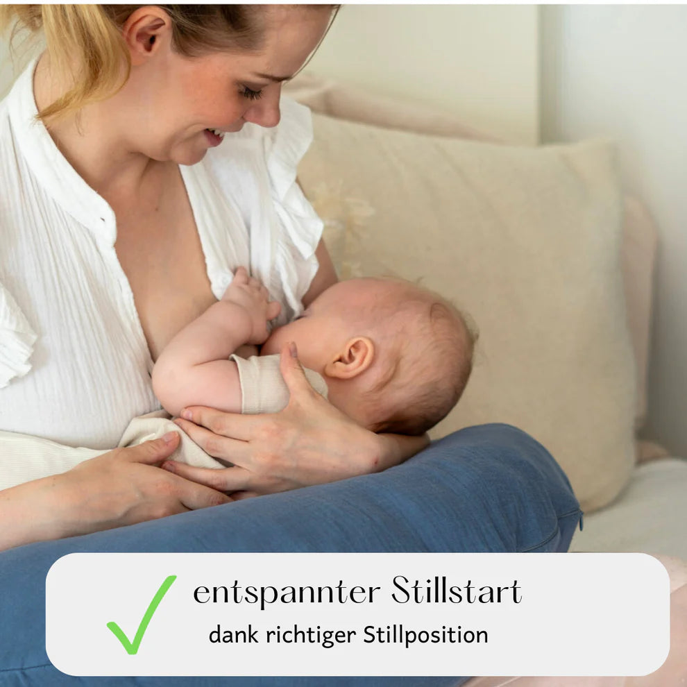 entspannte Stillmomente - durch die richtige Stillposition