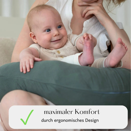 Ergonomisches Stillkissen – für entspannte Stillmomente & erholsamen Schlaf