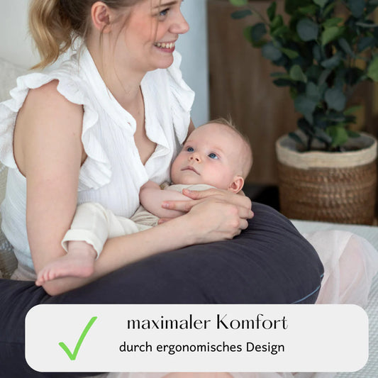 Ergonomisches Stillkissen – für entspannte Stillmomente & erholsamen Schlaf
