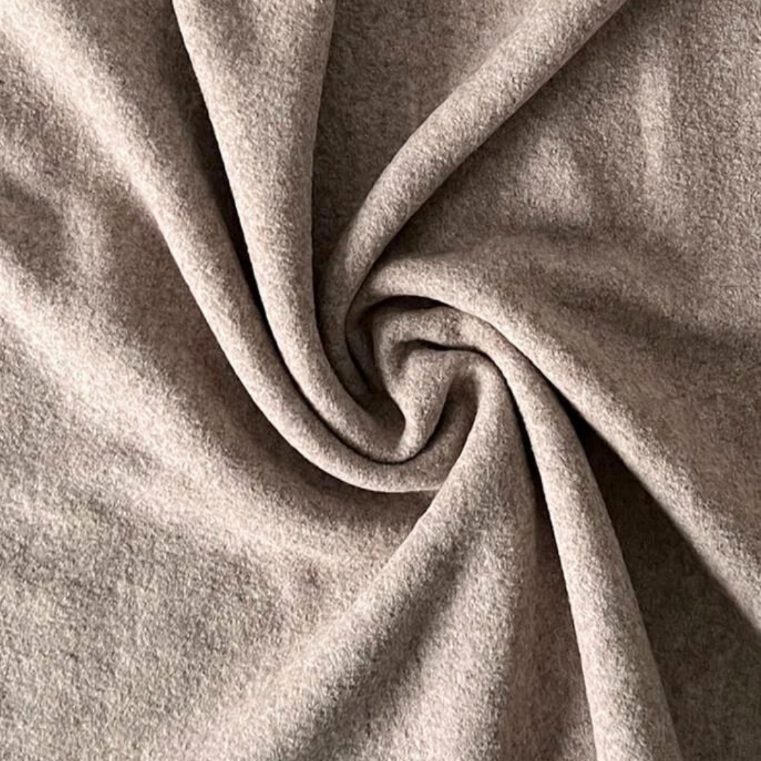 XL Kindersitzponcho aus Wollwalk - in Wunschfarbe
