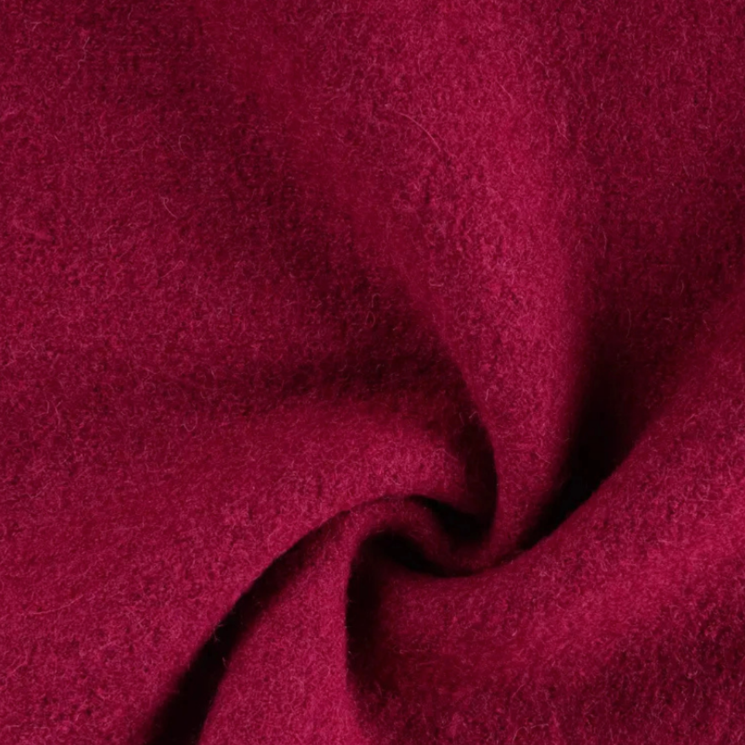 XL Kindersitzponcho aus Wollwalk - in Wunschfarbe
