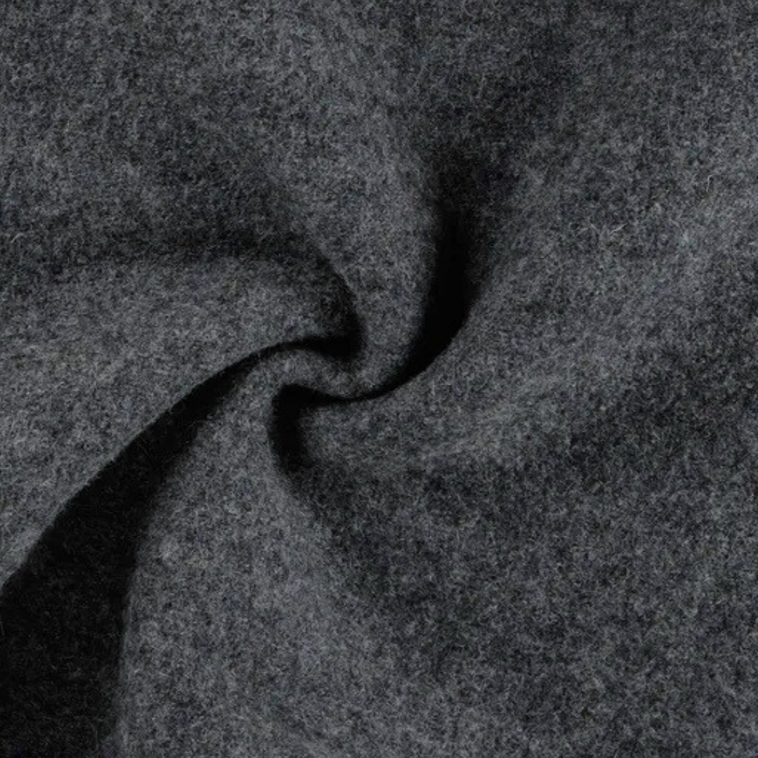XL Kindersitzponcho aus Wollwalk - in Wunschfarbe