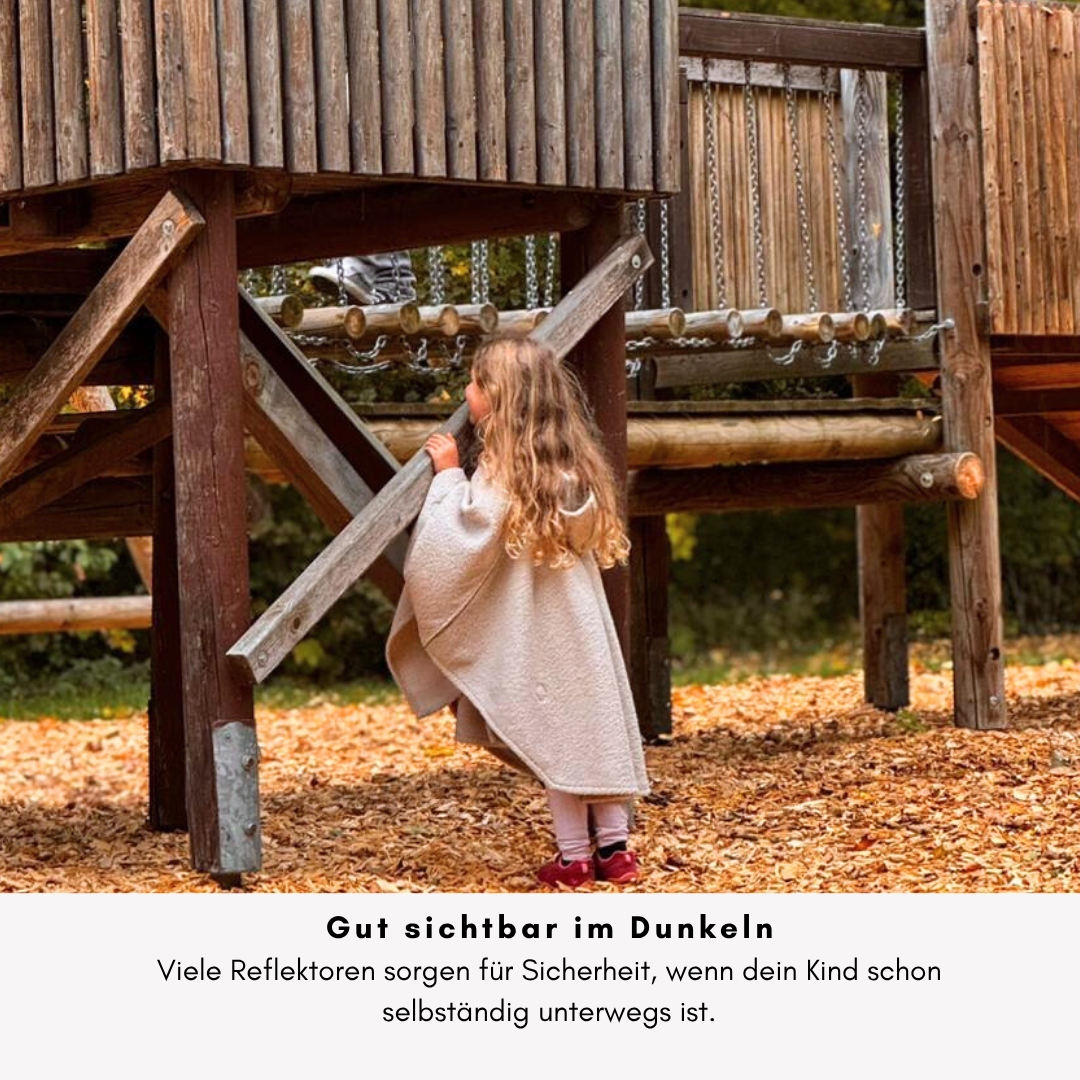 XL Kindersitzponcho - Teddy