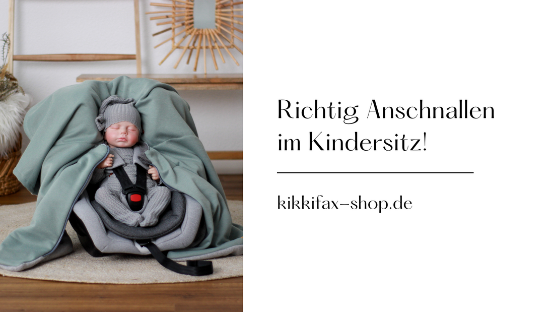 Richtig Angeschnallt in Babyschale und Kindersitz - Ohne Jacke - Mit Poncho! Wir erzählen, wieso: