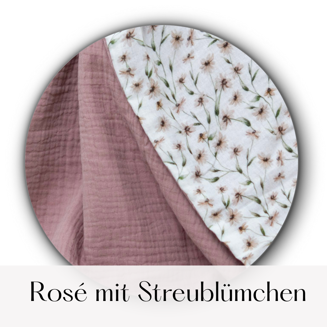 Strampelsack aus Musselin – luftig, bequem & perfekt für warme Tage