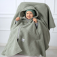 XL Kindersitzponcho aus Teddy – weich, robust & in vielen Farben