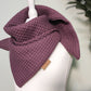 Halstuch 'Lina' Waffel mauve