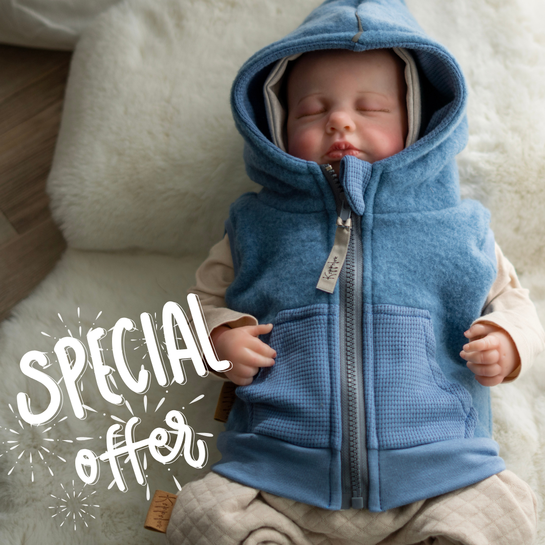 Überraschungs-Weste – weich, leicht & einzigartig