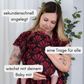 Babytrage mit Schnallen – schnell angelegt, passt Mama und Papa, wächst mit deinem Baby vom Neugeborenen bis ins erste Lebensjahr