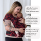 Neugeborenen Trage – ergonomische Babytrage mit breitem Hüftgurt für optimalen Komfort