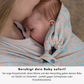 Babytrage Tasche von SimpleeBaby – ergonomische FullBuckle Babytrage ab Geburt, Nähe, Wärme und Herzschlag beruhigen Babys zuverlässig und helfen beim Einschlafen - bequem und sicher für Eltern & Kind