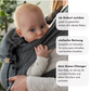 Babytrage ab Geburt – FullBuckle Trage mit Schnallen, leicht anlegbar, entlastet Rücken und Schultern, ideal für Alltag und Nähe