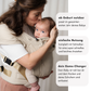 Babytrage ab Geburt – FullBuckle Trage mit Schnallen, leicht anlegbar, entlastet Rücken und Schultern, ideal für Alltag und Nähe