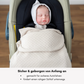 Einschlagdecke ohne Kapuze – maximale Sicherheit & passend für alle Babyschalen