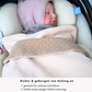 Einschlagdecke ab Geburt – für Babyschale, Kinderwagen oder Autositz