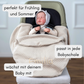 Einschlagdecke Babyschale Sommer – weich, leicht & ohne Hitzestau