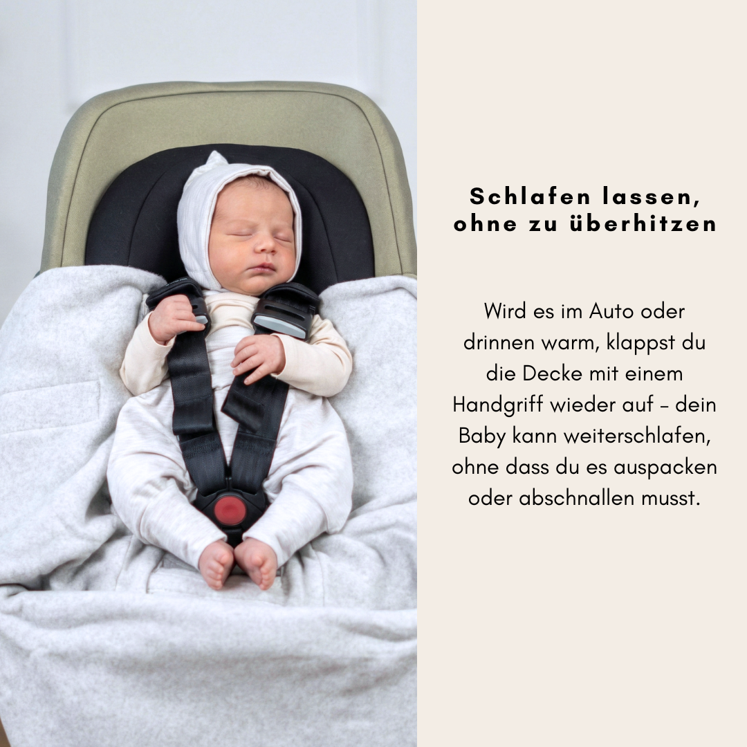 Einschlagdecke "Wollwalk mint"