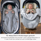 Einschlagdecke für Babyschale und Kinderwagen – flexible Babydecke für unterwegs
