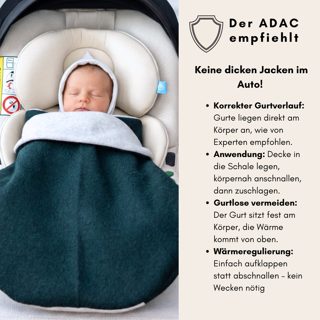 Einschlagdecke "Wollwalk forest"