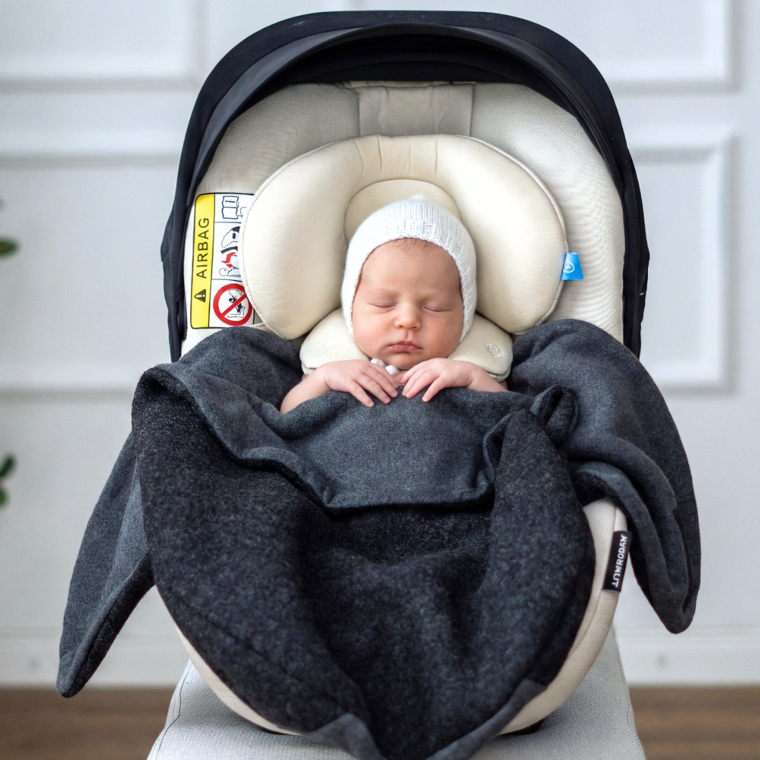 personalisierte Einschlagdecke aus Wollwalk