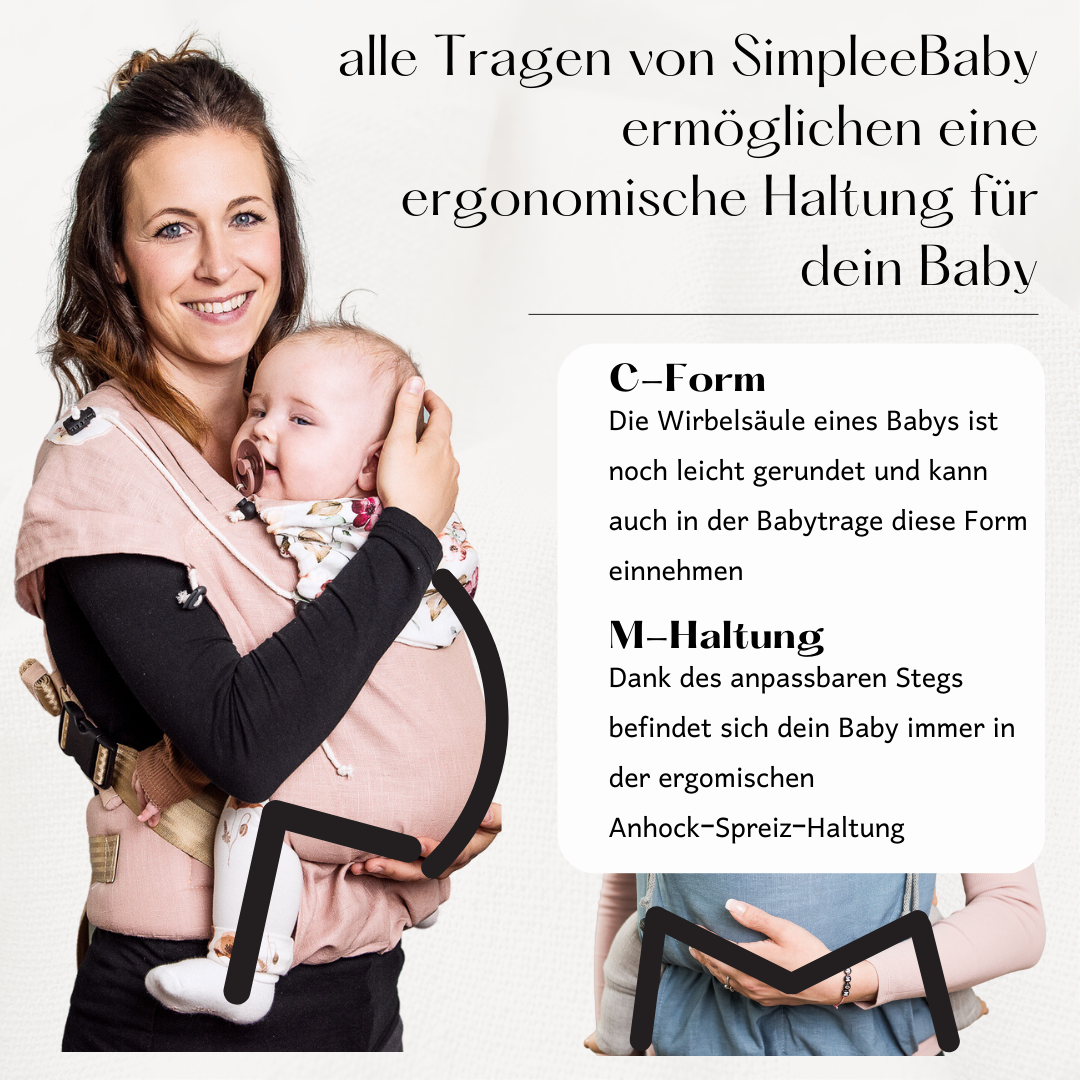 Click.it Babysize aus Leinen - Ava -