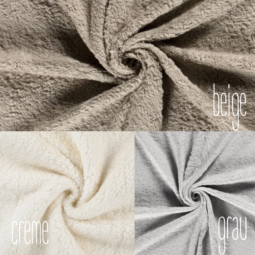 Wollwalk-Overall mit Teddyfutter