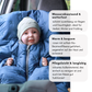 Kindersitzponcho – warm & weich, bequem & sicher