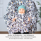 Zugeklappter Poncho – Sicherheit im Kindersitz perfekt für Reboarder bis Folgesitze
