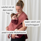 Elastisches Tragetuch vorgebunden – dein Baby schnell, ergonomisch und geborgen tragen