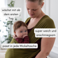 Elastisches Tragetuch vorgebunden – dein Baby schnell, ergonomisch und geborgen tragen