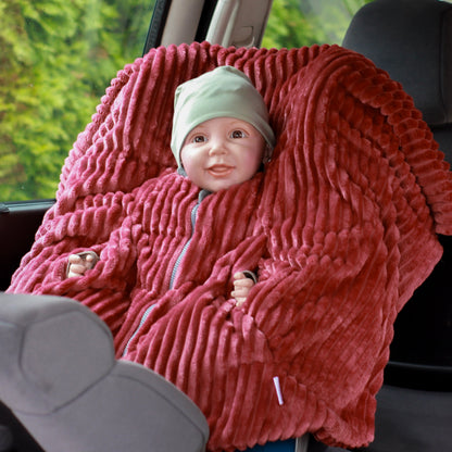 Kindersitzponcho "lovely terra"