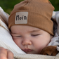 Frühlings-Set: Beanie & Tuch - mit Statement Label