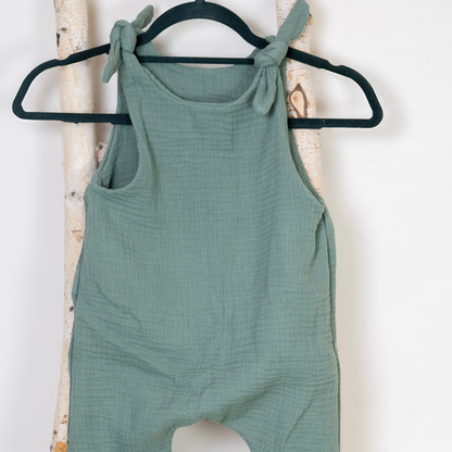 Musselin-Knotenhose – Leicht, luftig & mitwachsend "Mint"