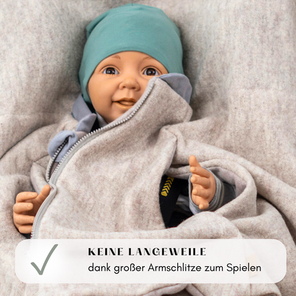 Kindersitzponcho Wollwalk "Light"